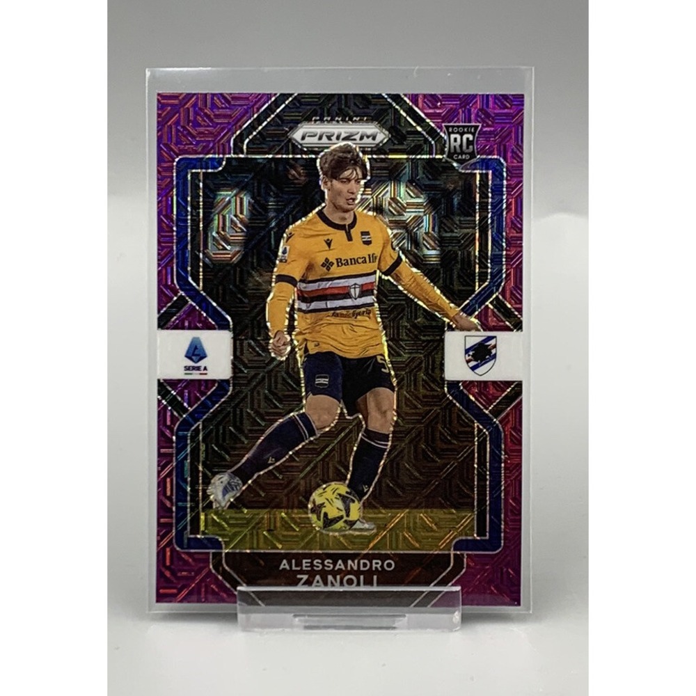 2022-23 ALESSANDRO ZANOLI #204 PANINI CHRONICLES SERIE A PRIZM MOJO PURPLE RC